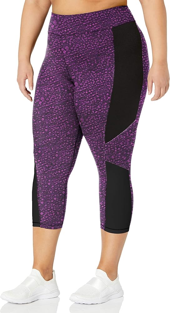 Just My Size Active Pieced Stretch Capri