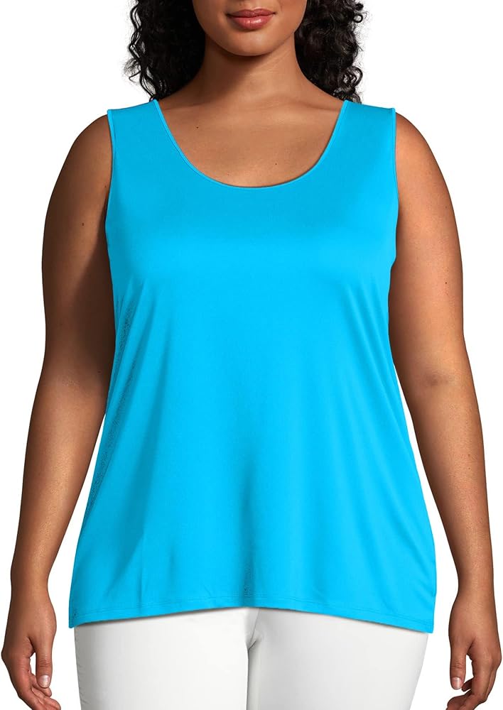 Just My Size Cool Dri Scoopneck Tank