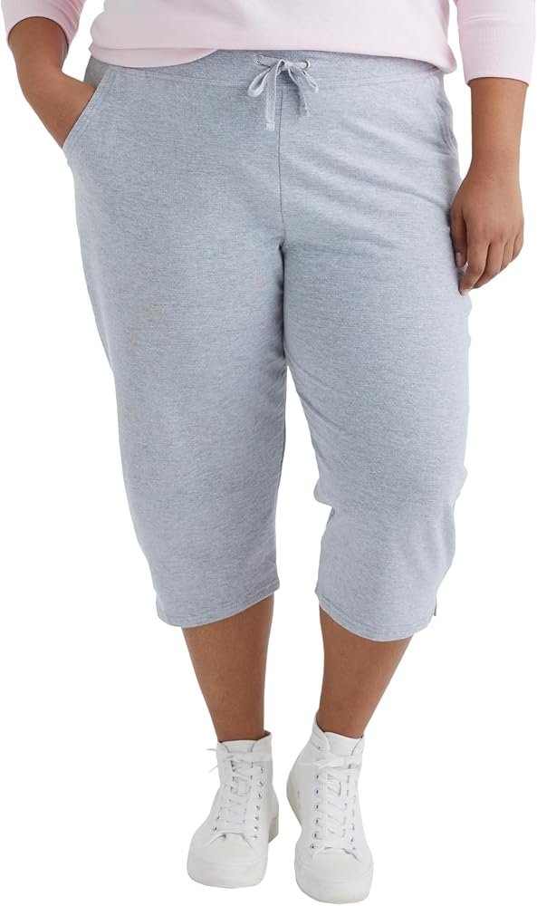 Just My Size French Terry Pocket Capri